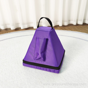 Beautiful Portable Crystal Singing Pyramid Bag